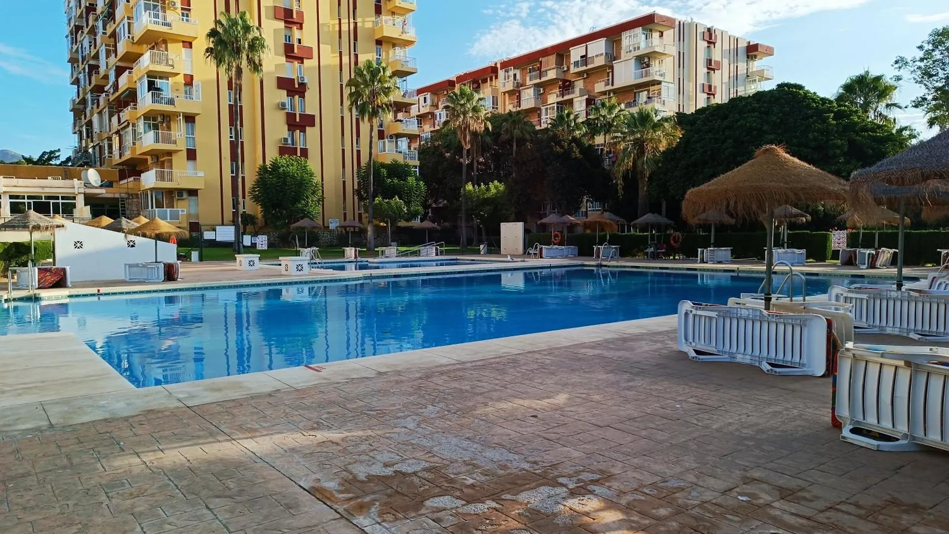 Aga: Beachfront Benalmadena Apartment with Sea View Terrace Spain